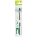 GUM SONIC DAILY 4110 Spare Replaceable Toothbrush Heads Black 2 pcs. Soft