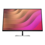 HP E32K G5 - E-Series écran LED 31.5" 3840 x 2160 4K UHD (2160p) @ 60 Hz IPS 350 cd/m² 1000:1 5 ms HDMI, DisplayPort, USB-C haut-parleurs tête noire, noir et argent (support)