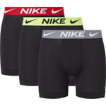 Nike Dri-FIT ADV Micro 3-Pak Trening Boxershorts Herre - Svart - str. XS