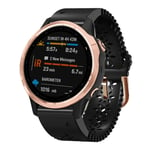 Garmin Fenix ​​6S Klockarmband i silikon, 20mm - Svart