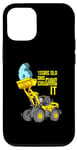 iPhone 13 Pro 6 Years Old And Crushing It 6th Birthday Kids Bulldozer Case