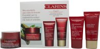 Clarins Super Restorative All Skin Types Gift Set 50ml Day Cream + 15ml Night Cream + 30ml Hand Cream