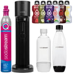 Soda Maker SODASTREAM Gaia Titan + 2 Bottles, 1L, Black/White + Bolero