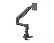 MaxMount Skærmstativ 20kg Heavy-Duty 17”-49” Sort med USB-porte - 1 Skærm