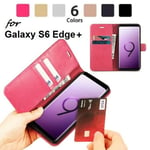 Luxury Magnetic Flip Leather Wallet Case Cover For Samsung Galaxy S6 Edge Plus