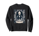 A Christmas Carol - Ebeneezer Scrooge & Society Book Cover Sweatshirt