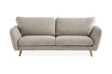 3-sits Soffa Colt Lyx - Beige/Ekfärg 3 sits soffa Beige