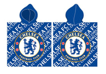 lasten pyyhe - poncho chelsea london cfc, 60x120 cm, 60x120 cm