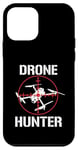 Coque pour iPhone 12 mini Drone Quadcopter Véhicule aérien sans pilote Hunter Target