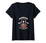 Marvel Morbius The Living Vampire 1971 Tattoo Style V-Neck T-Shirt