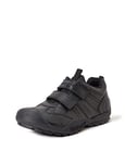 GEOX JR SAVAGE A Junior Boy SHOES BLACK 30_EU, BLACK *11.5 UK