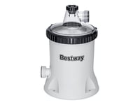 Bestway 58870, Filter Pumpe Patron, Sort, Hvit, Abs, Pvc, Polyetylentereftalat (Pet), Polypropylen (Pp), Gummi, Basseng På Bakken, Rund, 5,687 L