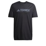 adidas Men's Terrex Multi Climacool Logo Tech T-Shirt, Black, 4XL