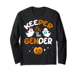 Keeper Or The Gender Pumpkin Ghost Halloween Long Sleeve T-Shirt