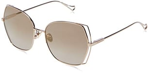 Nina Ricci Femme SNR360 Lunettes de Soleil, Shiny Rose Gold, 59