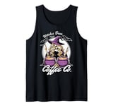 Halloween Witch Coffee Lover Costume Spooky Season Graphic Tank Top