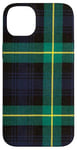 Coque pour iPhone 14 Plus Tartan écossais Gordon moderne pour la chasse