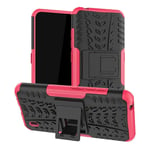 TenDll Case for Motorola Moto G50, Shockproof Tough Heavy Duty Armour Back Case Cover Pouch With Stand Double Protective Cover Motorola Moto G50 Case -Pink
