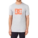 DC Shoes Star SS M Tees SKPH T-Shirt Homme, Gris (Heather Grey), Medium (Taille Fabricant: M)