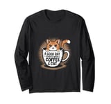 Funny Orange Cat Coffee Mug Cat Lover Long Sleeve T-Shirt