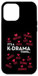 iPhone 12 Pro Max It's a K-Drama Thing | Korean Words Case