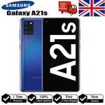 ❖New ❖ Samsung Galaxy A21s 32GB SM-A217F Factory Unlocked Sealed Smartphone Blue