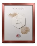 aFFa frames Hekla The Frame Cadre photo en MDF avec verre acrylique, or rose, 9 x 13 cm