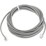 Rs Pro - Rallonge téléphonique, RJ9 / RJ9, Gris, 3m ( Prix pour 1 )