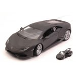 [FR] Welly LAMBORGHINI HURACAN LP 610-4 MATT BLACK 1:24 - WE24056MBK