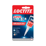 Pack de 2 - Loctite - Colles Cyanoacrylates Superglue-3 Précision Max Bouteille 10G Blister 12Uc