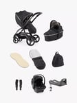 egg3 Pushchair, Carrycot & Accessories with Egg Shell Car Seat and Base Luxury Bundle