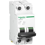 Schneider Electric - A9N61539 disjoncteur courant continu dc - 2P - 63A - courbe c - à vis - Schneider C60H-DC