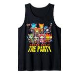 Never Split the Party | Fantasy RPG Adventurer Cats D20 LARP Tank Top