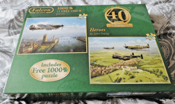 Falcon Deluxe Heroes Special Edition 2 x 1000 Piece Jigsaw Puzzle - NEW/SEALED