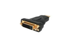 StarTech.com HDMI Male to DVI Female - HDMI to DVI-D Adapter - Bi-Directional - DVI to HDMI (HDMIDVIMF) - videoadapter
