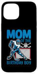 Coque pour iPhone 15 Hockey Mom Of The Birthday Boy Hockey Family Matching gift