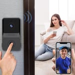 Smart Trådlös Dörrklocka Wifi Hd Kamera Video Telefon Intercom Smart Säkerhet Intercom