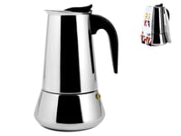 Home Rika Stainless Steel Coffee Maker, Induction, 9 Cups