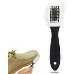 Ccykxa - 150×40×30)Brosse à Daim pour Nettoyer Les Chaussures - Brosse à Chaussures en Nubuck pour Bottes en Cuir Suédé Nettoyage de Chaussures