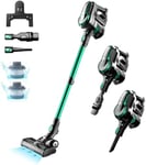 FixtFixer Cordless Vacuum Cleaner, 350W/30KPA Stick Vacuum Cleaner up to 55 mins Runtime, 6 in 1 Vacuum Cleaner Cordless Powerful, 1.1L LED Headlight Lightweight Vacuum for Pet Hair Carpet Hard Floor