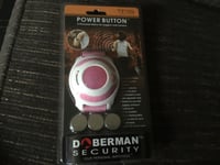 Doberman Security Personal Alarm - Power Button - For Joggers And Runners - NEW