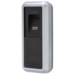 Abus HomeTec Pro CFS3100 Scanner de Doigt Bluetooth, pour l'ouverture de la Porte d'entrée, avec Couvercle, Compatible avec la Serrure électronique de Porte Bluetooth HomeTec Pro CFA3100, argenté