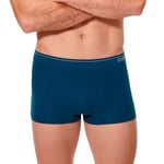 DIM Homme Seamless Coton X2 Boxer, Bleu Pale/Bleu Charon, XL EU