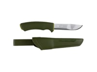 Morakniv 12356, Single, Jaktkniv, Clip Point, Rostfritt Stål, Gummi, Termoplastisk Elastomer (Tpe), Grön