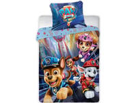 Paw Patrol The Movie Junior Bäddset 100X135 Cm - 100 Procent Bomull