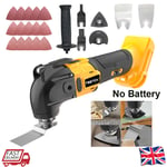 For 18V Dewalt Cordless Oscillating Multi Tool Grinder Cutter Saw Body 24000RPM