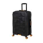 it luggage Elevate 28" Hardside Checked 8 Wheel Expandable Spinner, Black, 28", Elevate 28" Hardside Checked 8 Wheel Expandable Spinner