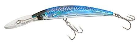 Yo-Zuri Crystal 3D Minnow Deep Diver Lure, Blue Tiger, 5-1/4-Inch