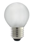 Clas Ohlson Klotlampa dimbar LED E27 3,4 W, varmvit