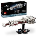 LEGO Star Wars Tantive IV Set, Collectible 25th Anniversary Starship Model Kit for Adults to Build, Iconic Vehicle from A New Hope, Memorabilia Home, Office Décor Gifts for Men, Women & Fans 75376